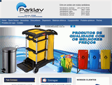 Tablet Screenshot of parklav.com.br